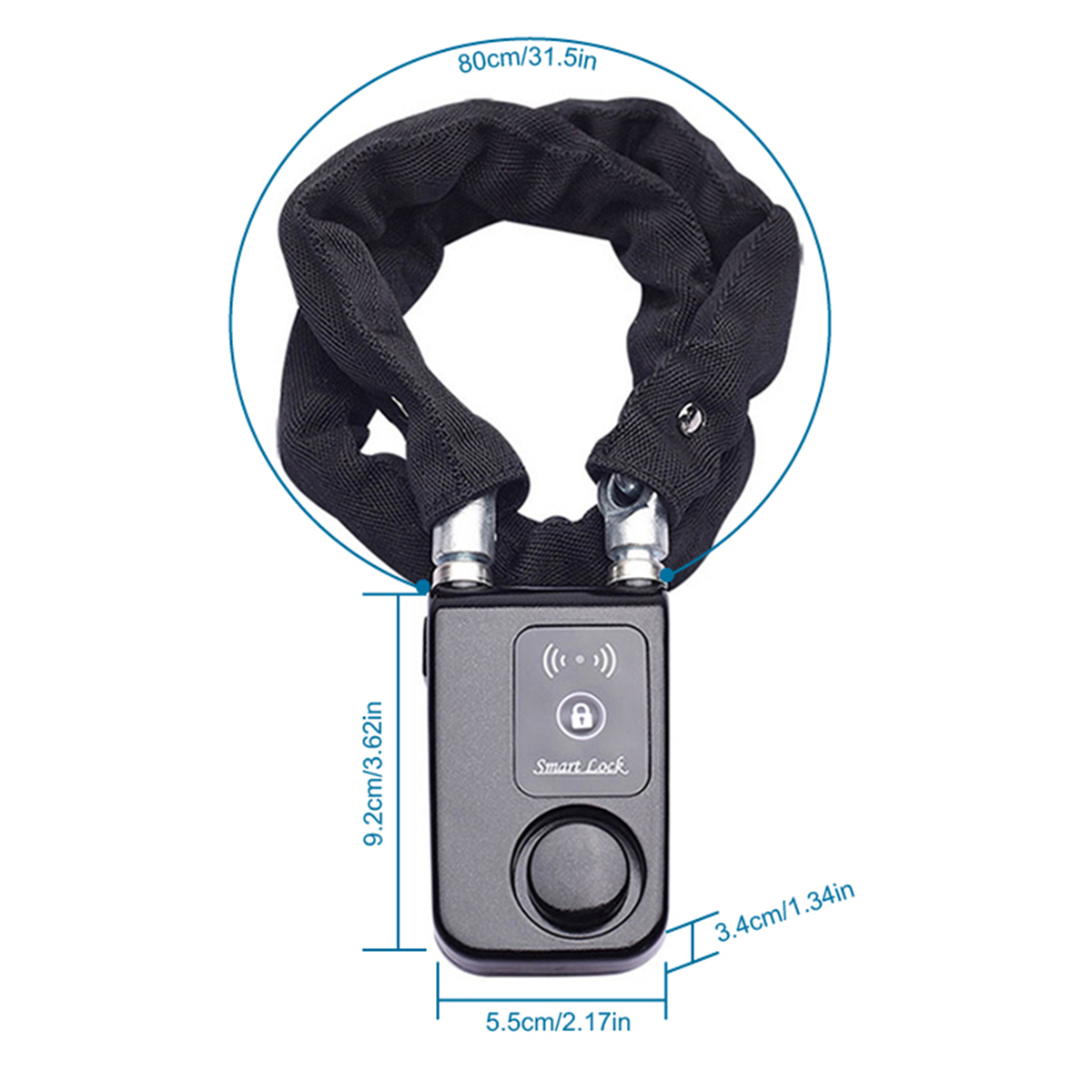 Smart Bluetooth Chain Lock Key - Security Chain Door review and price