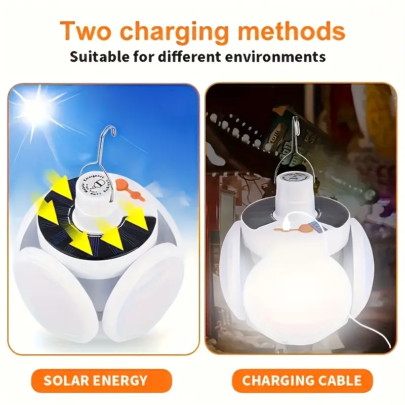 1 Solar Folding Light with USB - Power Outage Light review and price