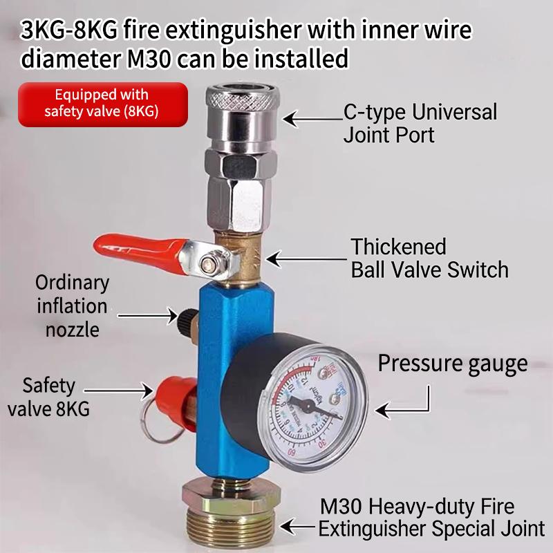 ●Small Air Tank Pressure Adapt - Fire Extinguisher Small review and price