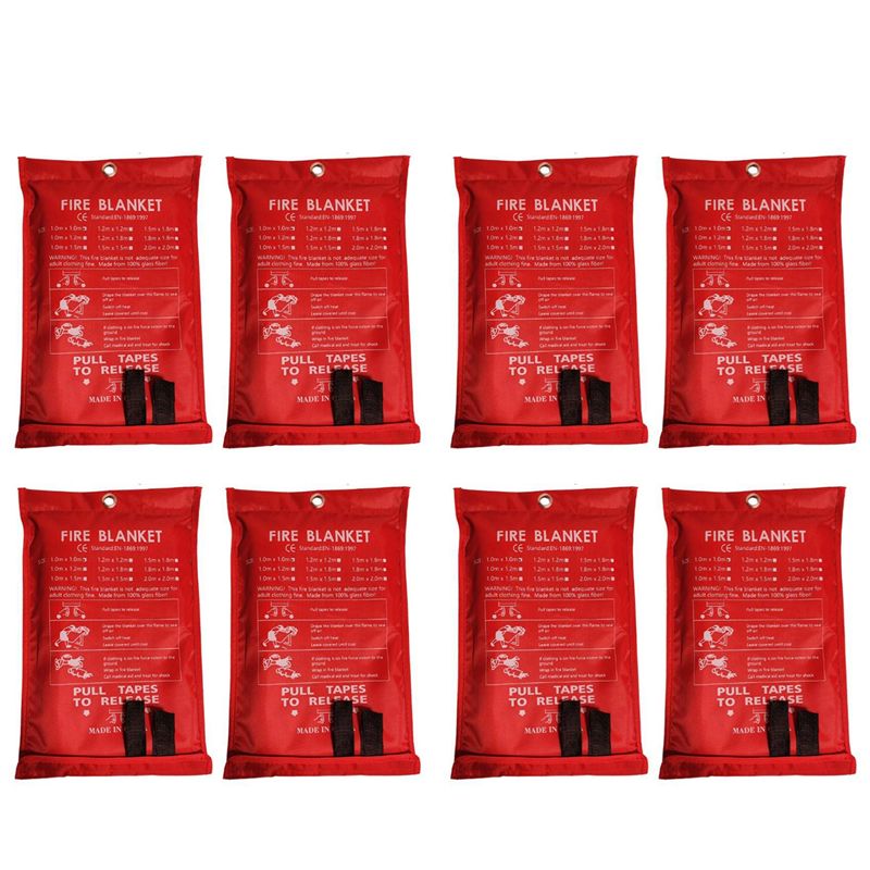 B48B-8PCS Emergency Fire Blank - Fire Blanket Kitchen review and price