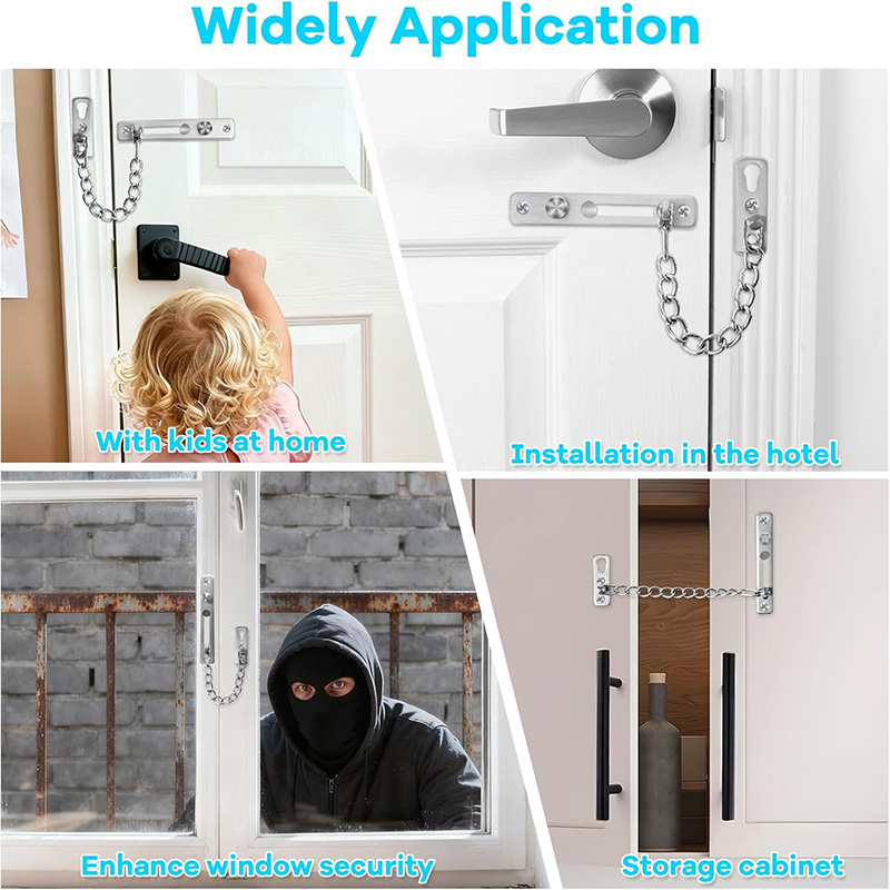 Stainless Steel Door Chain Loc - Security Chain Door review and price